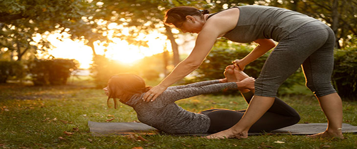 yoga and wellness in India