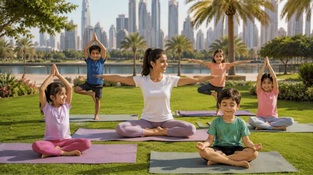 prenatal yoga online from Dubai
